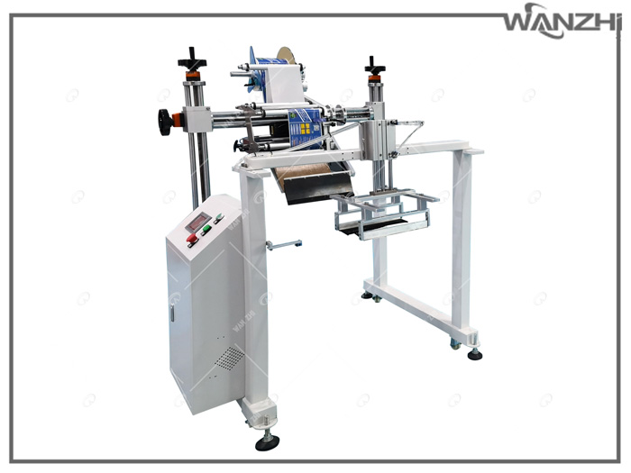 龍門架式貼標機,龍門架貼標機標頭,滅火器產線貼標機