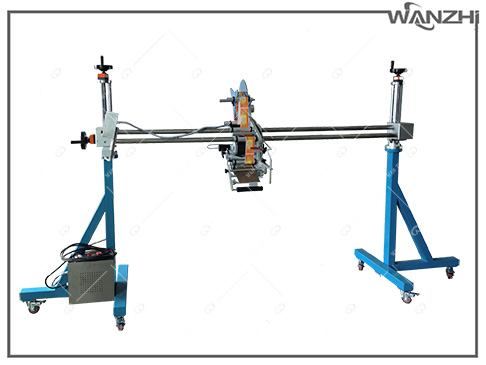 龍門架上平麵貼標機,上平麵（miàn）貼（tiē）標（biāo）機頭 ,全自動龍門架平麵貼標機
