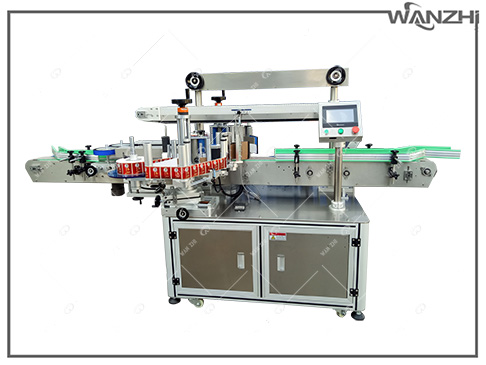 自動雙（shuāng）側麵自動貼標機廠商（shāng）,瓶裝雙側（cè）麵貼標機,側麵自動貼標機