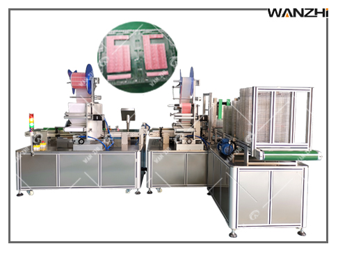 吸塑盒內貼海綿條機,貼條形海綿（mián）機,pet珍珠棉海綿（mián）自動貼合平（píng）貼機